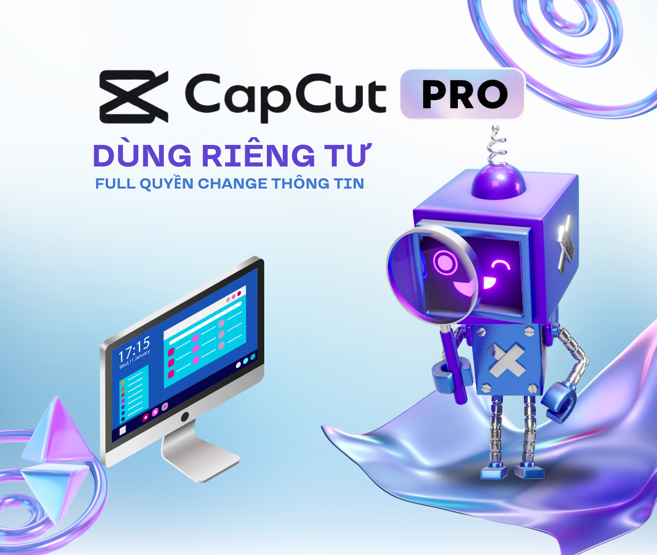 CapCut Pro 30 ngày